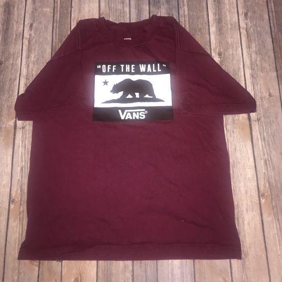 vans california bear shirt